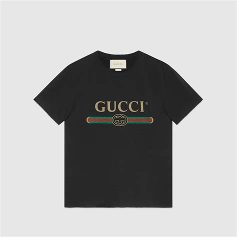 gucci t shirt heren wit|Gucci washed t shirt.